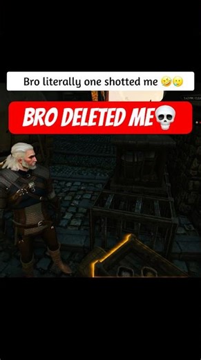 I Got ONE SHOTTED by a Novigrad Guard in Witcher 3 💀🤣