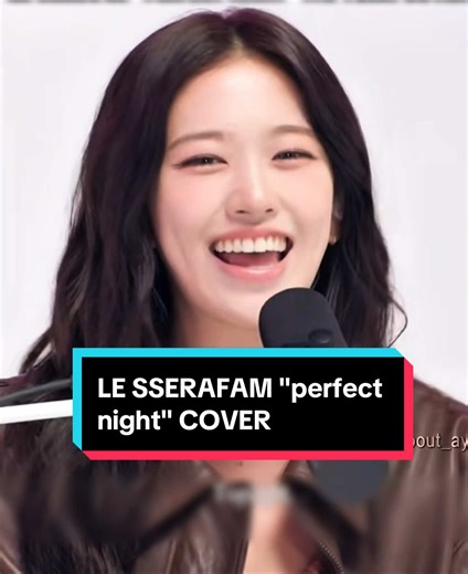 Yujin's Heavenly Cover of LE SSERAFIM’s Perfect Night