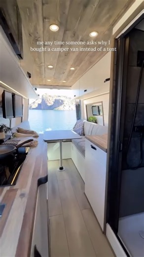 Vanlife Camper by Project Van Life | A tent keeps things simple. You’re closer to nature, leave a lighter footprint, and can set up almost anywhere. A campervan, on the other... | Instagram
