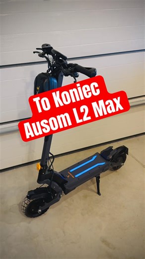 Koniec Ausom L2 Max - wycofują ten model hulajnogi