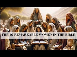 THE 10 REMARKABLE WOMEN IN THE BIBLE // The Bible Have Powerful Women Bible Stories.