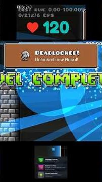 DEADLOCKED 100%!!! #fyp #geometrydash #gaming #deadlocked