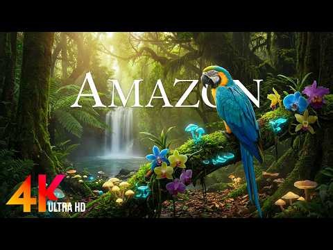 Amazon Animal 4K – Exotic Animals & Breathtaking Landscapes | Relaxing Film