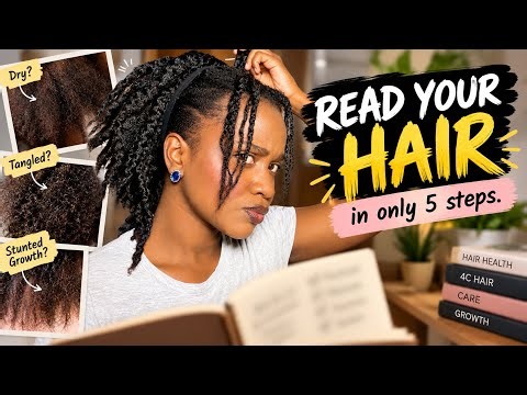 How to Read Your 4C Hair: 5 Signs Your Hair Is Trying to Tell You Something