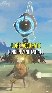 Lore Accurate Link In a Nutshell 😮 #zeldatearsofthekingdom | Apex Gaming
