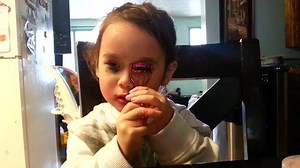 61K views · 161 reactions | Mommy left her makeup out on the table so this adorable 3-year-old girl took advantage of it while she was upstairs. | Rumble | Facebook