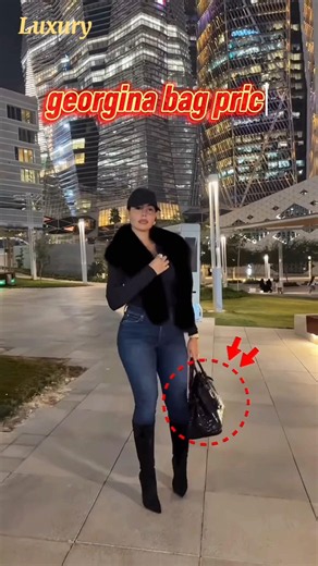 🖤 Georgina Rodriguez's Luxury Bag 😍💎 | Can You Guess the Price? 💰👀 #Shorts