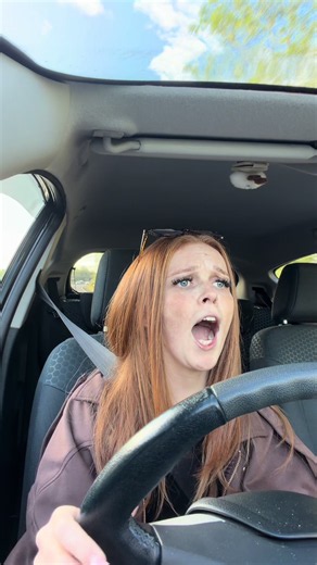 Anyone else like this in the mornings?😭 #fyp #newdriver #firsttimedriver #roadrage #drivewithme
