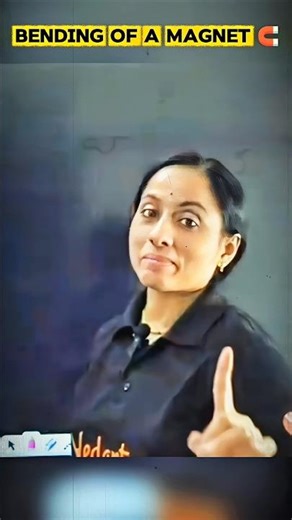 Bending of a Magnet Explained 🧲 | Rama Mam#new #foryou #ramamam #viral #education
