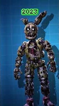 William Afton/SpringBonnie Evolution #shorts #fnaf #fnaf3 #williamafton #springtrap #springbonnie