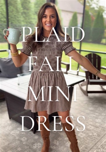 Ignore my dress not fully zipped🫣 problems of recording with no one home to help lolol. #minidress #fallfashion #falldresses #tiktokshopcreatorpicks #tiktokshopblackfriday