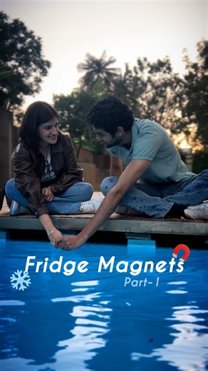 Shaq on Instagram: "Fridge Magnets 🧲 ❄️ Part 1 Cast: Palak- @kansmalik_ Param- @shamsazhar1 Anuj- @shaqontherun #storytelling #cinematic #fyp #love #relationship #friendship #microdrama #miniseries Disclaimer: Disclaimer: All characters are purely fictional. The creators do not intend to harm any person(s), language, religion, region, gender or community with this. It’s only made for entertainment in a light hearted manner. The makers do not intend to disrepute or disrespect anyone. No animals