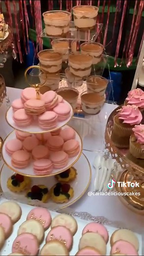 Baby Shower Dessert Table Ideas for Baby Girls