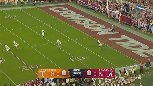 70K views · 1.5K reactions | 2025-10-18 Tennessee Volunteers at Alabama Crimson Tide Highlights | Alabama Crimson Tide Football Legends | Facebook