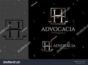 Logo Logo Lawyer Logo Based On Stock Vector (Royalty Free) 2242119425 | Shutterstock