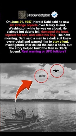 The UFO Witness: Did Men in Black Try to Silence Him?