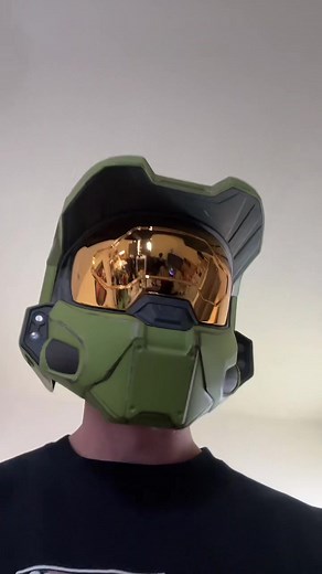 Cosplay Roleplay with Sergeant Johnson in Halo Master Chief Costume