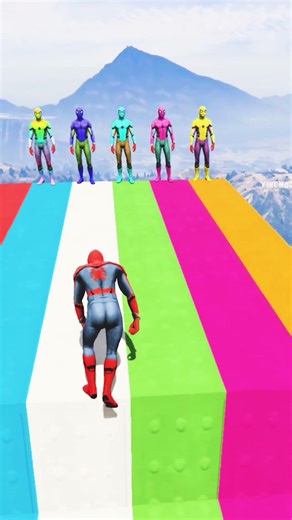 GTA 5 Epic Water Ragdolls Spiderman Jump/Fails Ep 16 #shorts