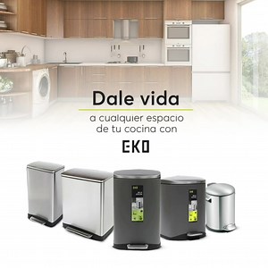 La marca EKO se destaca por su funcionalidad y moderno diseño, que dará vida y organización a tu cocina✨ La línea de basureros EKO es la más variada y avanzada. Adaptables a cada cocina y espacio.🚰 Conoce los productos EKO en www.kitchencenter.cl📍 | Kitchen Center