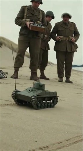 WW2 Remote Control Tech: The Tiny Tank on the Beach