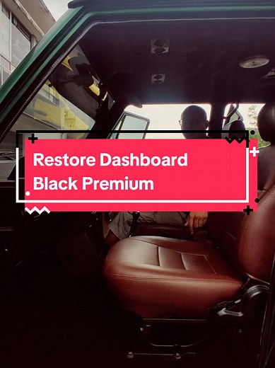 Restore Dashboard Black Premium for Mitsubishi Pajero