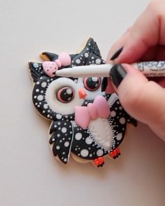58K views · 1.3K reactions | Full video on my YT, link in the comments bellow. Have a great weekend! 黎 #cookies #cookieart #MyLittleBakery #owl #fall #Halloween | My little bakery | Facebook