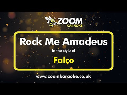 Falco - Rock Me Amadeus (Without Backing Vocals) - Karaoke Version from Zoom Karaoke