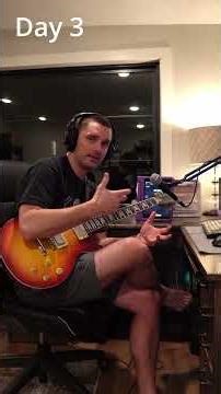 Day 3 of Practicing for 15 minutes every day for 30 days to improve my Alternate Picking Speed