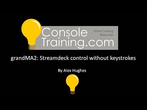 grandMA2: Using Elgato Streamdeck with MA2 (without keystrokes)