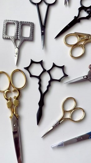 All About Embroidery Scissors - show me your favorite pair! #embroidery #embroiderytips #embroideryscissor #diyembroidery #scissors