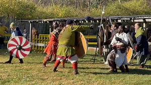 2nd Annual Fenrir Viking Festival at the Kentucky Renaissance Fair in Eminence, Kentucky https://www.facebook.com/kentuckyvikingfestival?mibextid=LQQJ4d #seekentucky #autumn #kentuckytravels #safetravels #festival #viking #fenrir #scandinavian #henrycounty #eminence | Kentucky Travels