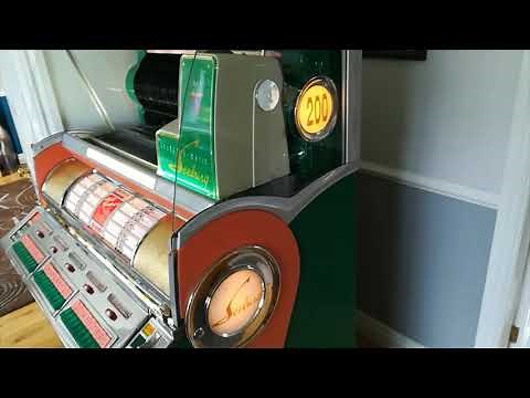 Seeburg VL200 Jukebox 1956. Restored May/June 2019