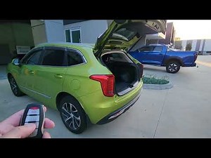 Haval Jolion Power Tailgate remote control from key fob