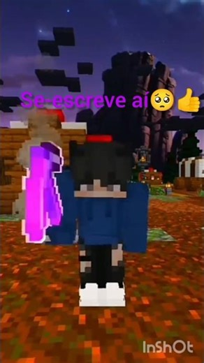 Se-escreve aí 🥺👍 e de graça, Minecraft