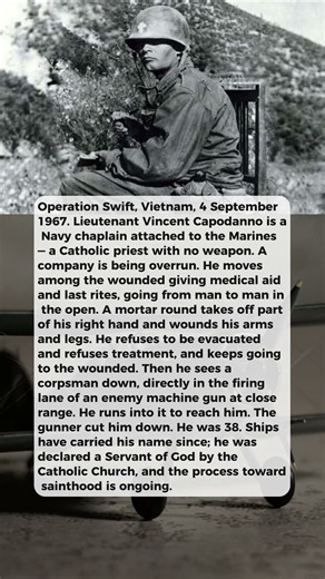 1 Priest Ran Into A Machine Gun's Line Of Fire To Reach A Corpsman