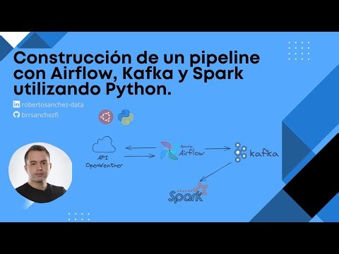 Construcción de un pipeline con apache AIRFLOW, KAFKA y SPARK usando PYTHON