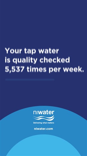 That's 791 water quality checks every single day. 32 checks every hour. Is it any wonder that the quality of Northern Ireland's tap water is among the best in the world? 🌎 | Northern Ireland Water