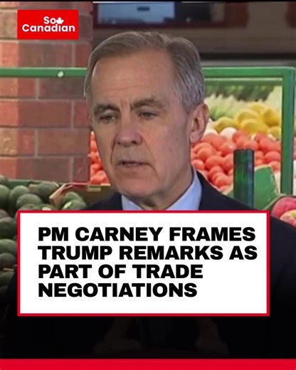 Prime Minister Mark Carney said Thursday that U.S. President Donald Trump’s recent comments about Canada should be understood in the context of broader trade negotiations, including the upcoming review of the Canada-United States-Mexico Agreement (CUSMA). “The president is a strong negotiator,” Carney said, noting that his government has been closely monitoring changes in U.S. trade policy and preparing Canada’s economy accordingly. Carney highlighted that his Davos speech demonstrated Canada’s 