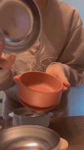 2 Pack Stainless Steel Baby Bowls with Removable Non-Slip Silicone Suction Shell, Anti Scald Food Container for Baby Food Feeding-Blue & Yellow