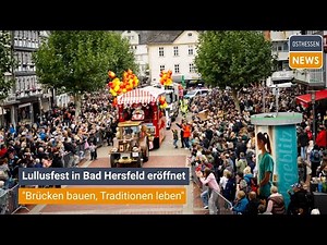 BAD HERSFELD: Lullusfest opens with Lollsfeuer 🔥 and parade 🎉