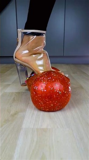 Watch Glitter Slime Explode Under Heels! ✨ #Shorts #Satisfying” #HighHeelCrush #SlimeASMR #Shorts