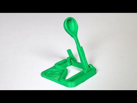 3D Printing A Catapult! [Thingiverse Print Review]