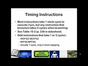 PIC microcontroller timing