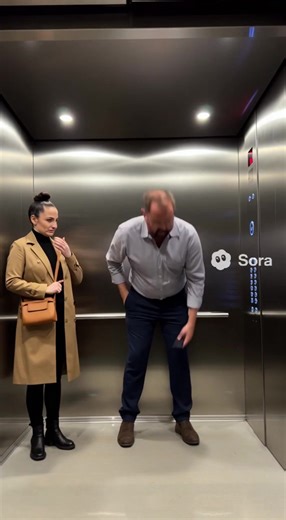 Awkward ride up in the elevator today… -Dan | 99.5 The Mountain