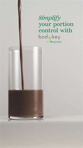 Portion perfection. Pre-measured and ready to go ✔️ ​ ​ BodyKey shakes make it easy to take the guesswork out of meals, helping you stay on track with controlled calories and balanced nutrition, minus the extra sugar 🤩 ​It’s smart support for your weight management goals 👏 #Amway #AmwayLife #BodyKey #Nutrilite | Amway