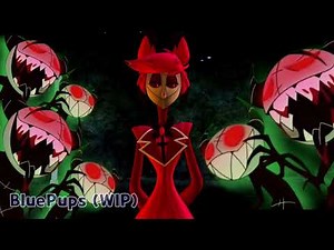 Alastor sings Barnaby's Song from Billie Bust Up [WIP Animation] MMD