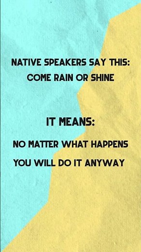 This is what come rain or shine actually means 💯 #motivation