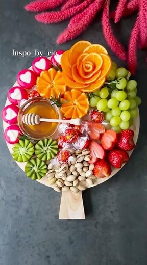 Cheese and Fruit Platter Inspiration | Easy & Elegant Chees Board Ideas✨