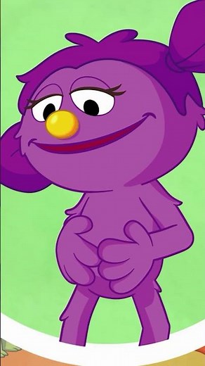 Elmo Learns Belly Breathing with Basma | Takalani Sesame #shorts