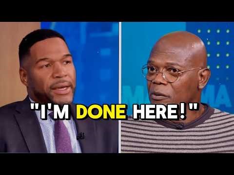 Samuel L Jackson EXPLODES On Good Morning America After Heated Confrontation With Michael Strahan.
